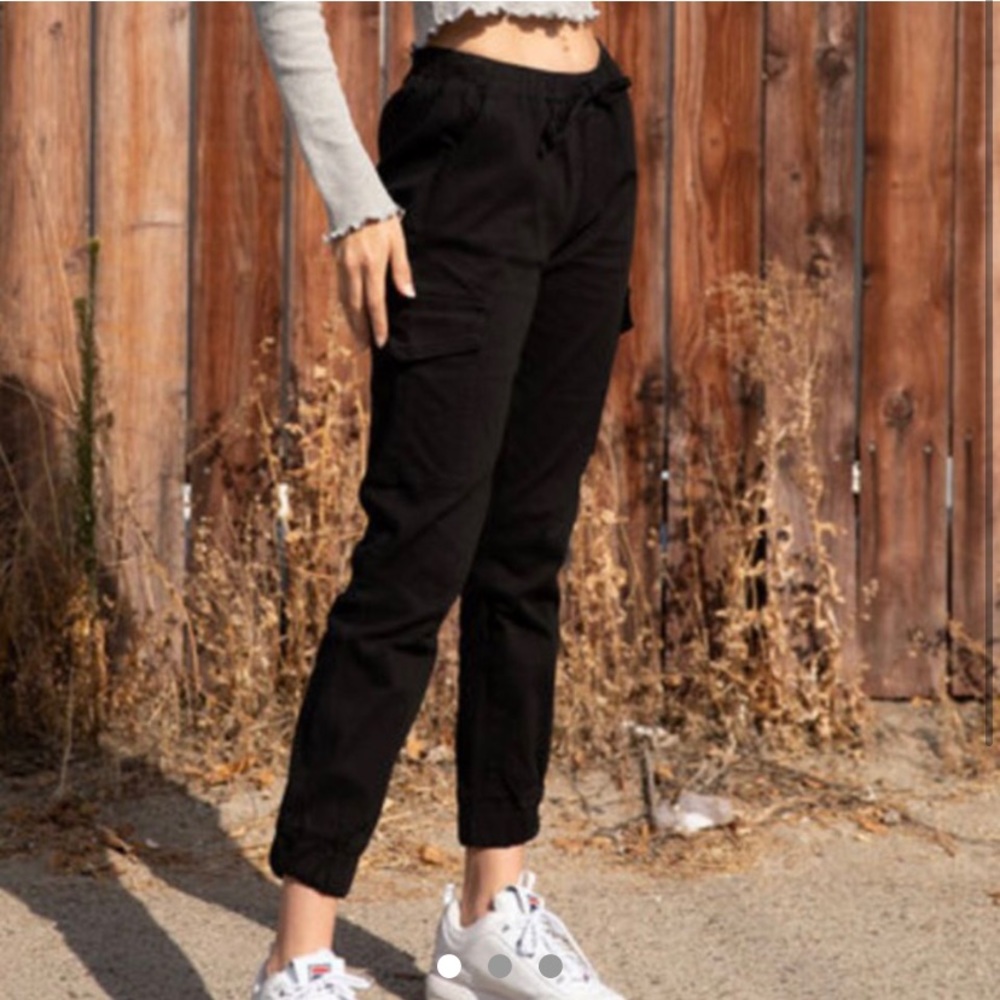 Black Cargo pants